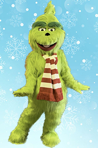 Grinchy Mascot